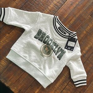 Brooklyn New York Sweatshirt 6-12 Months